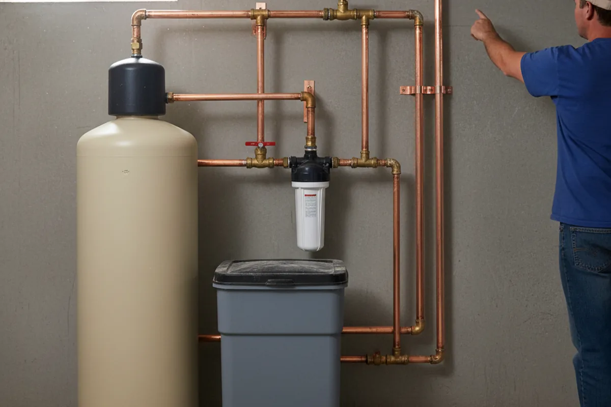 Whole-house water treatment system installed in Fort Worth